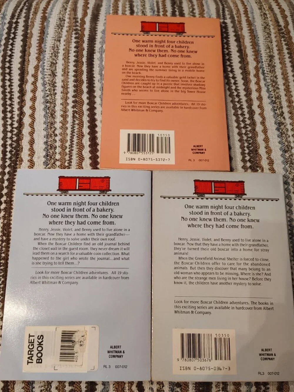 Lot of 9 Boxcar Children Mystery Chapter Books 16 17 22 24 29 32 33 35 38 Warner